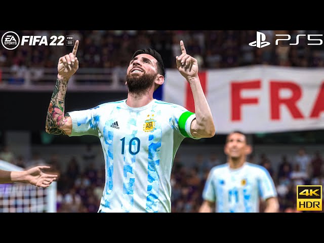 FIFA 22 PS5 | Argentina Vs France | FIFA Qatar 2022 | 4K Gameplay