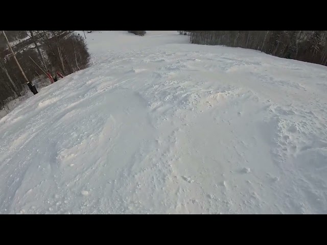 A little skiing surprise... (Highline, Killington, VT - January 2, 2025)