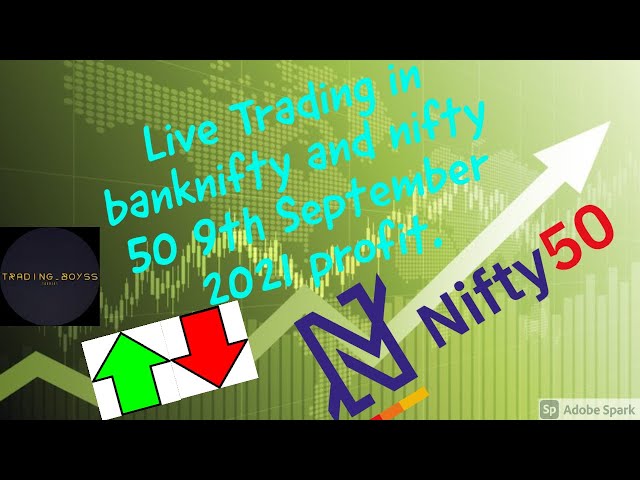 Live Trading in banknifty and nifty 50 8th September 2021 profit BUY SELL INDICATOR #banknifty