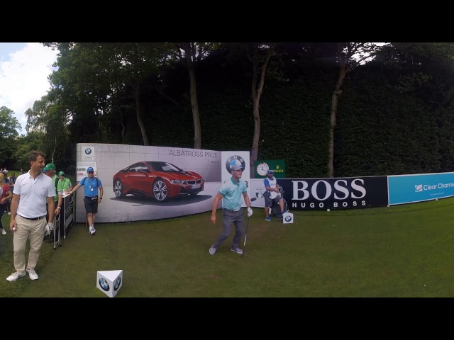 Martin Kaymer in 360-degrees at Wentworth