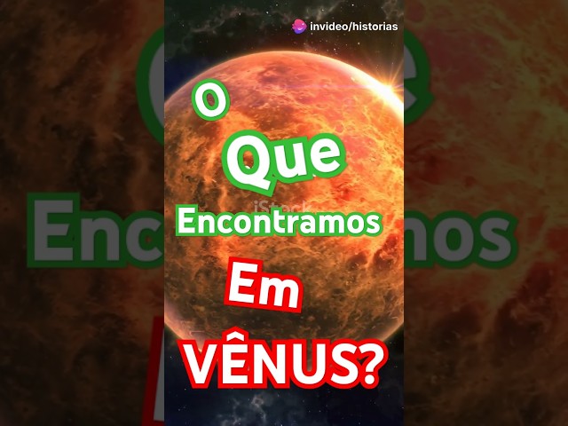 Vênus: O Inferno Cósmico! 🌌🔥  #curiosidades #sistemasolar #universo #espacosideral