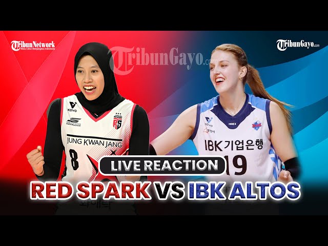 🔴LIVE LIGA VOLI KOREA HARI INI: PERTANDINGAN RED SPARKS VS IBK ALTOS PUTARAN KE-5