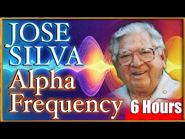 EXTENDED 6 HOURS - JOSE SILVA ALPHA FREQUENCY | Alpha Isochronic tones | 10Hz Alpha Waves 🌊 🍃