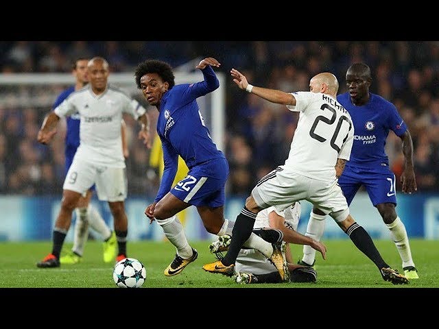 Qarabag vs Chelsea 0 v 4 Extended Highlights HD 2017