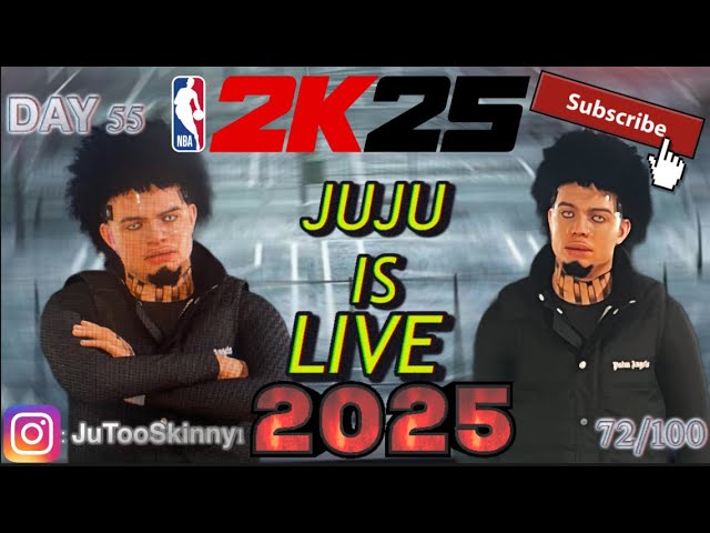 🟥WE BACK‼️LIVE‼️NEW YEAR DAY 55🟥 TUNE IN NBA 2K25 SEASON 5‼️(SUB 72/100