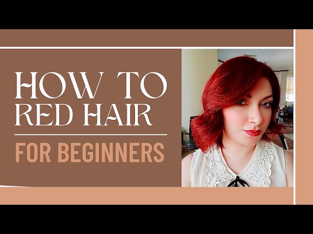 🇪🇬 How I Dye My Hair Red at Home - How to Color Your Hair Red at Home ازاي بصبغ شعري احمر في البيت