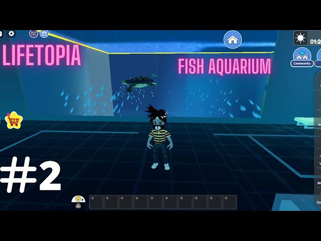 I VISITED FISH AQUARIUM IN LIFETOPIA / ROBLOX / TAMIL / ROHIT GAMING STUDIO