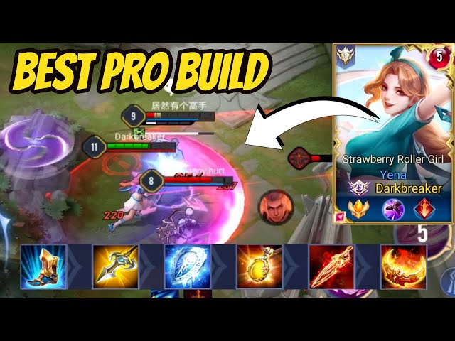 YENA BEST PRO BUILD IN VIETNAM THAILAND TAIWAN  | AoV | 傳說對決 | RoV | Liên Quân Mobile