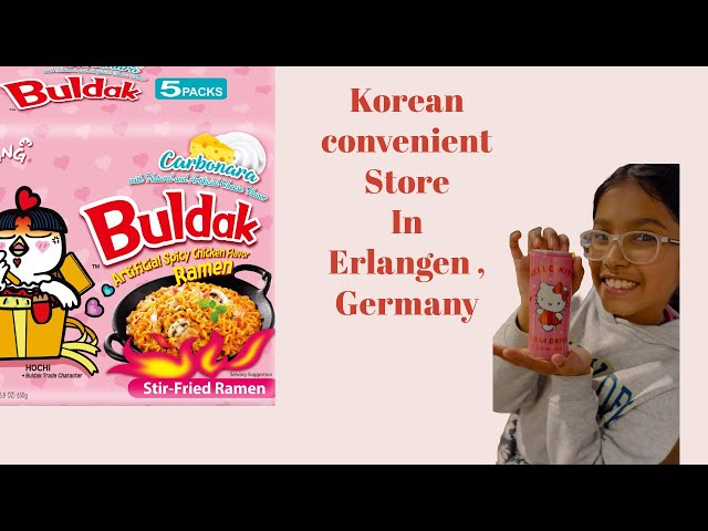 Korean Convenient Store in Germany | Weekend Shopping | #minivlog #germany