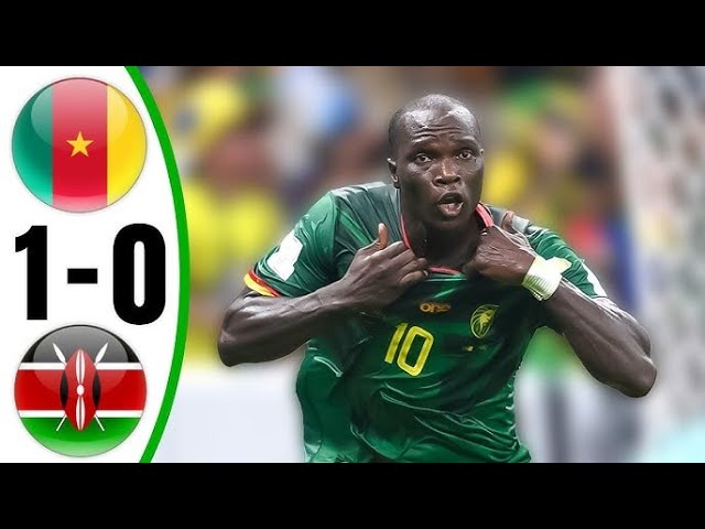 Kenya vs Cameroon 0-1 - All Goals & Highlights - 2024