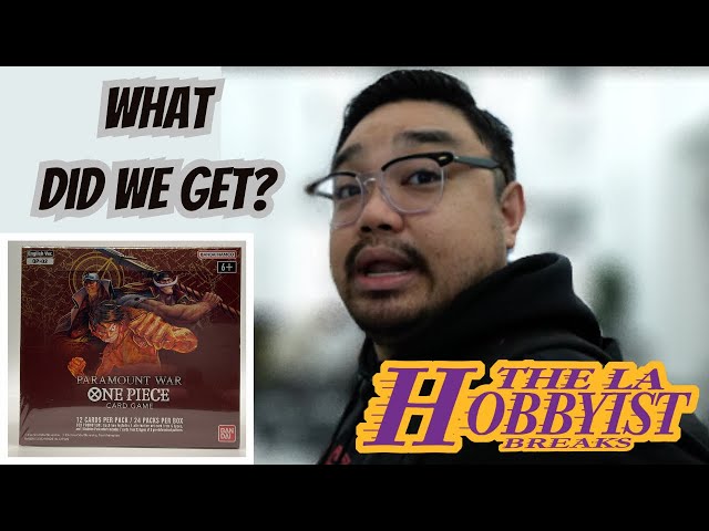 Ripping One Piece Paramount War Booster Box!!!—Did We Change My Life?! | @TheLAHobbyistBreaks