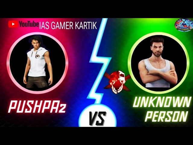 "Pushpa x Free Fire One Vs One Custom 🔥 Mein Jhukega Nahi Saala!"