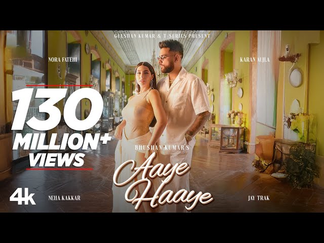 Aaye Haaye (Official Video) | Karan Aujla, Nora Fatehi, Neha Kakkar, Jay Trak | Bhushan Kumar