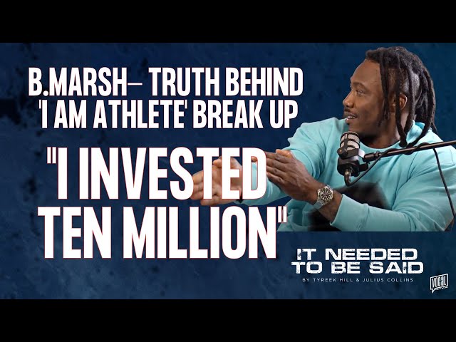 Brandon Marshall Gives Full Backstory on I AM ATHLETE Break Up