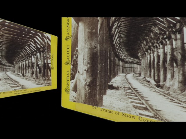 Frame of snow covering, late 1860s (VR 3D still-image)