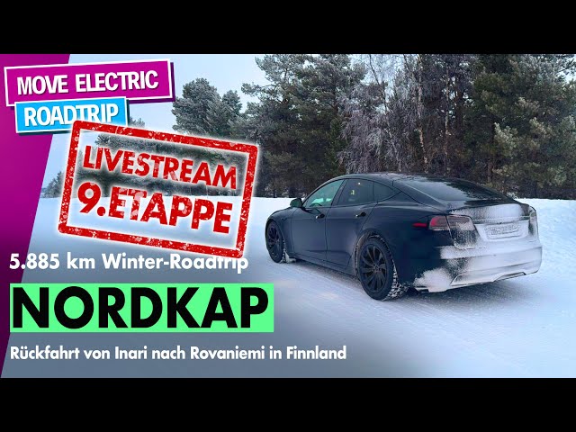 LIVE: 5.885 km Winter-Roadtrip ans Kap - Etappe 9 - Rückfahrt durch Finnland - Inari nach Rovaniemi