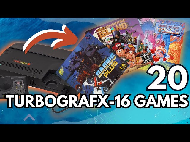 20 Nec TURBOGRAFX 16 games | 8BIT? 16BIT? 👍🏼 Better than GENESIS or 👎🏼 not?