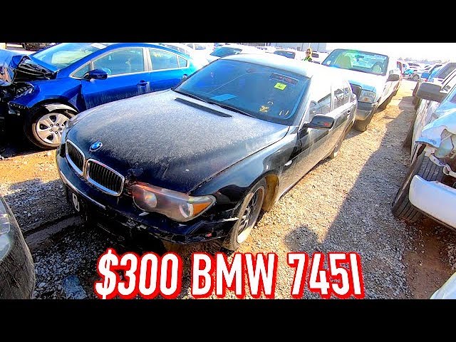 $300 Copart 2003 BMW 745i Review