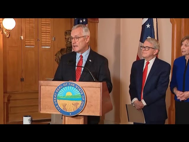 WATCH LIVE | Jim Tressel to be sworn in as Ohio's 67th lieutenant governor