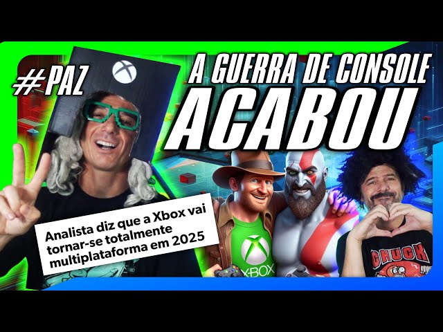 😂🎮 XBOX MULTIPLATAFORMA?! A Guerra de Consoles CHEGOU AO FIM!  #xbox