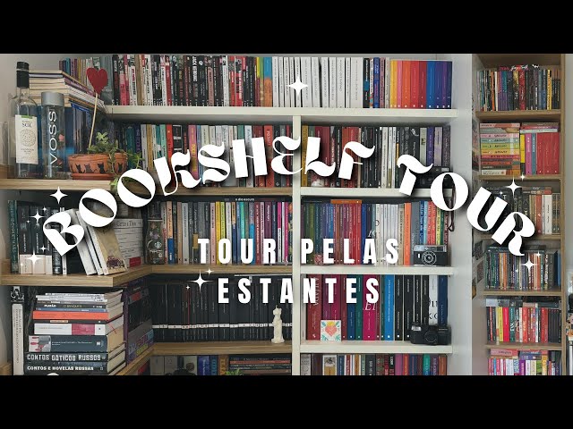 bookshelf tour 2025 📚 tour pelas estantes 💐✨