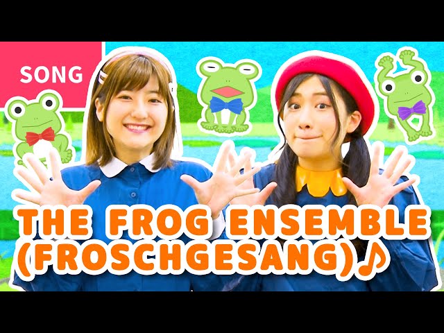 ♬FROSCHGESANG / THE FROG ENSEMBLE (🇯🇵Kaeru no Gasshou)【In Japanese with English subtitle】