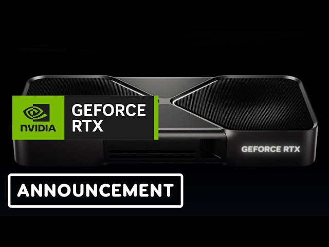 NVIDIA GeForce RTX 50 Series Blackwell Announcement | CES 2025