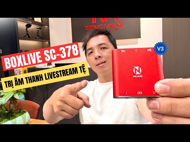 Boxlive NMC SC378 Stereo (Ver3) | Thu âm,  livestream điện thoại chất lượng cao￼