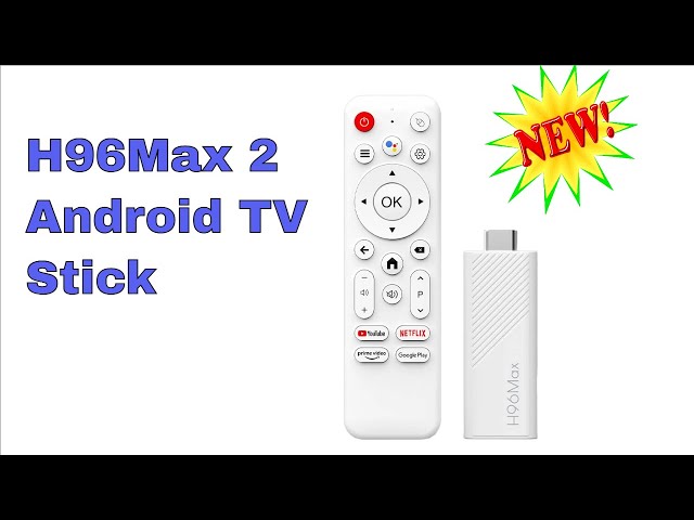 Fire Stick Replacement - The All New H96 Max 2 Android TV 4K Stick