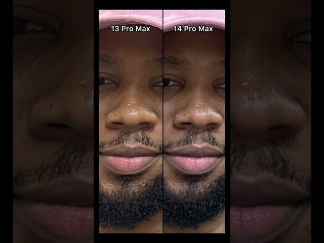 iPhone 14 Pro Max vs 13 Pro Max Selfie Camera Comparison