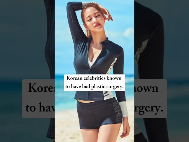 "Korean Celebrities Who Opened Up About Their Plastic Surgery! #bts #loveyourselfher