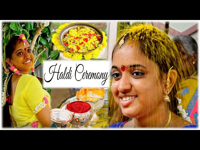 Complete Indian Hindu Wedding I Part 1 I Haldi ceremony I Lakshmi I Siva I 4K I Indian I wedding