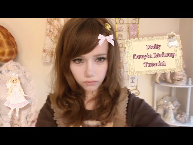 BJD Dolly Douyin Makeup Tutorial ۶ৎ