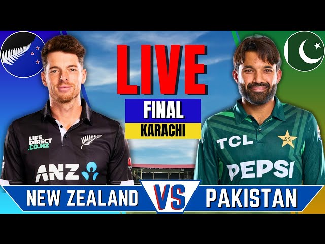 Pakistan vs New Zealand, ODI Tri-Series Final | Live Cricket Match  | PAK vs NZ Final Match