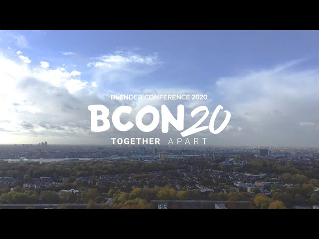 BCON20 - Blender Conference: Together Apart