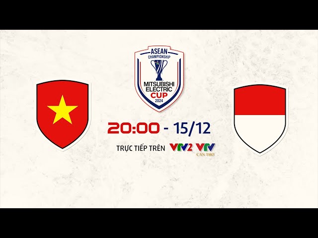 ĐT Việt Nam vs ĐT Indonesia | 20h00 ngày 15/12 trực tiếp trên VTV2 và VTV Cần Thơ