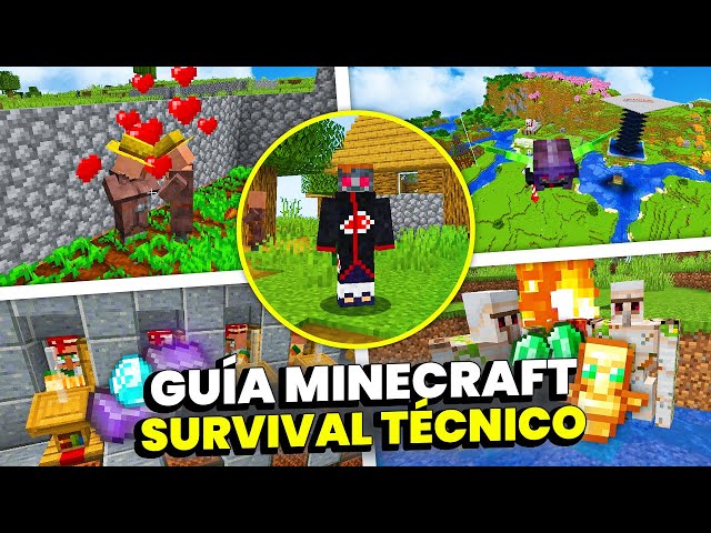 Como EMPEZAR un SURVIVAL TECNICO en MINECRAFT en 2024!✌