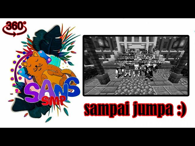 Kisah Sedih ElestialHD dan  Pak GM di SANS SMP S4 - Minecraft 360° vr