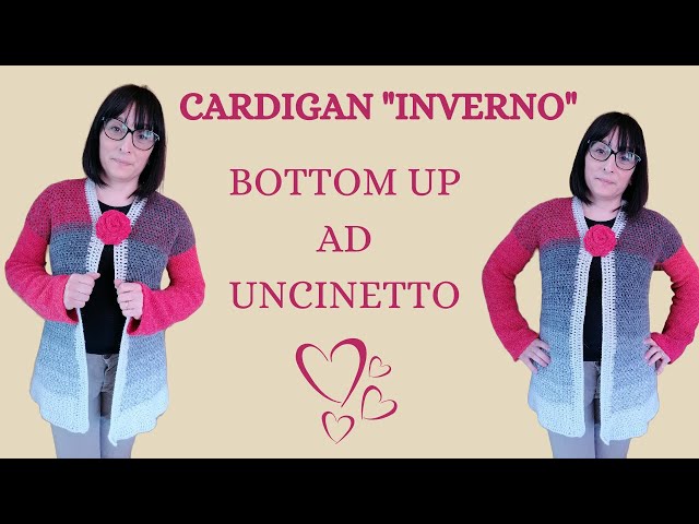 CARDIGAN "INVERNO"  BOTTOM UP UNCINETTO