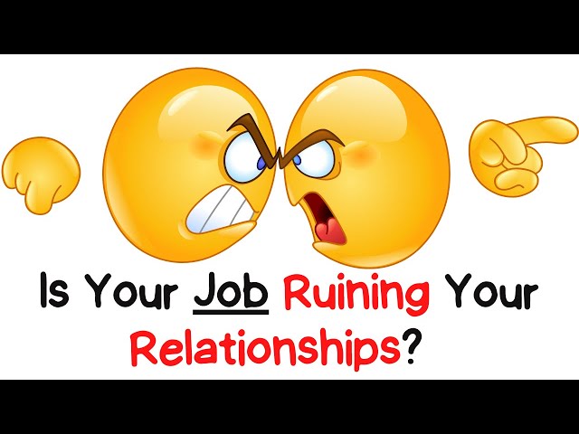 Job Stress Causing You Relationship Problems? Do This Instead.