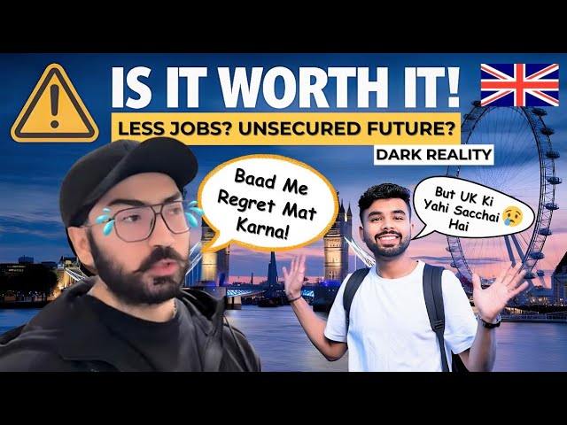 Studying in the UK in 2025: Is It Worth coming for International Students? | DARK Reality of London😨