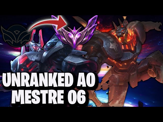 MUITO DIFÍCIL ESSA, UNRANKED AO MESTRE 06, NASUS VS MORDEKAISER | League of Legends | TOP 1 Nasus BR