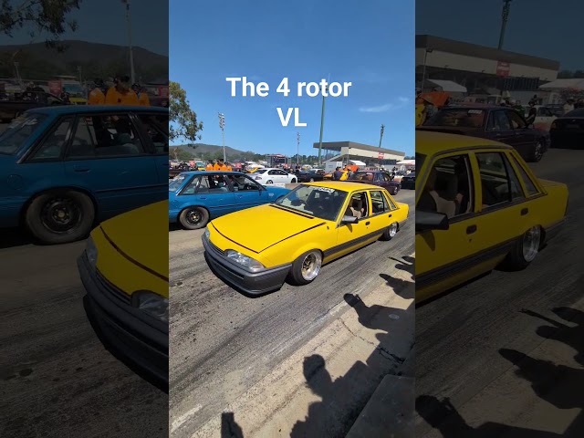 Rotary VL Holden Commodore on Tuff St at Summernats 36