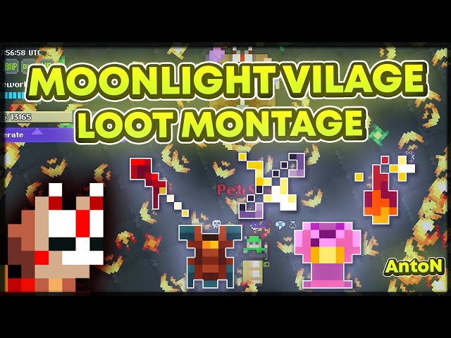 Moonlight Village Loot Montage! | AntoN RotMG