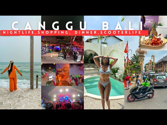 Bali Vlog | Exploring CANGGU, Bali's Party Hub? | Ubud 4K Walking Tour