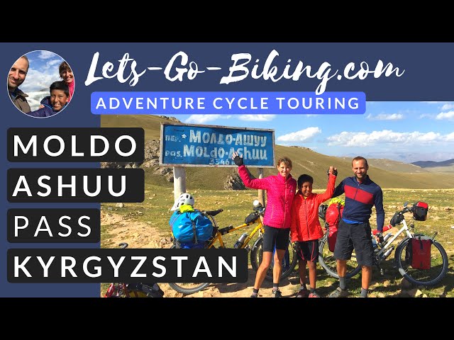 Part 163 - Cycling the 3346m Moldo Ashuu Pass to Song Kul - World Cycle Tour - 2018