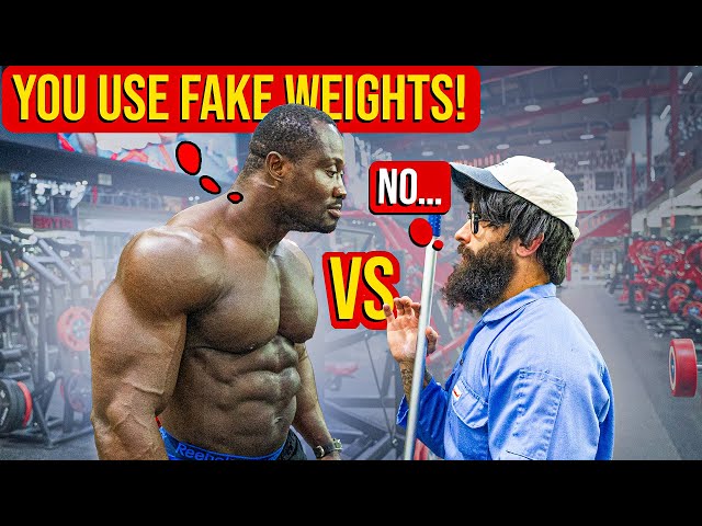 BODYBUILDER VS CLEANER  | Anatoly GYM PRANK #31