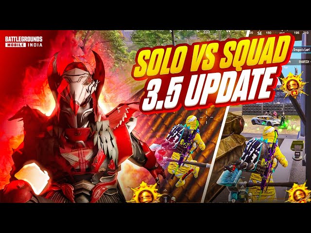 Best Solo Vs Squad Clutches of BGMI 3.5 Update | Runner Gaming BGMI