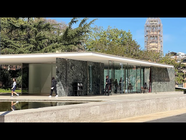 Barcelona Pavilion, Mies van der rohe, 1929