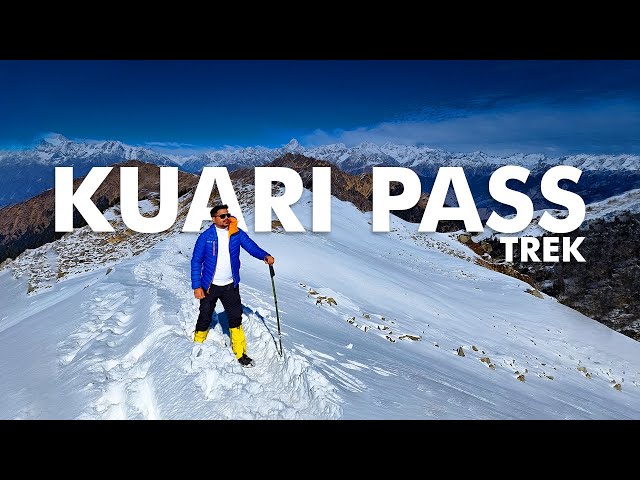 Kuari Pass Trek | Lord Curzon Trail | The only Trekkable Pass in Winters in India